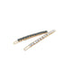 Pearl and crystal small barrette hair pins