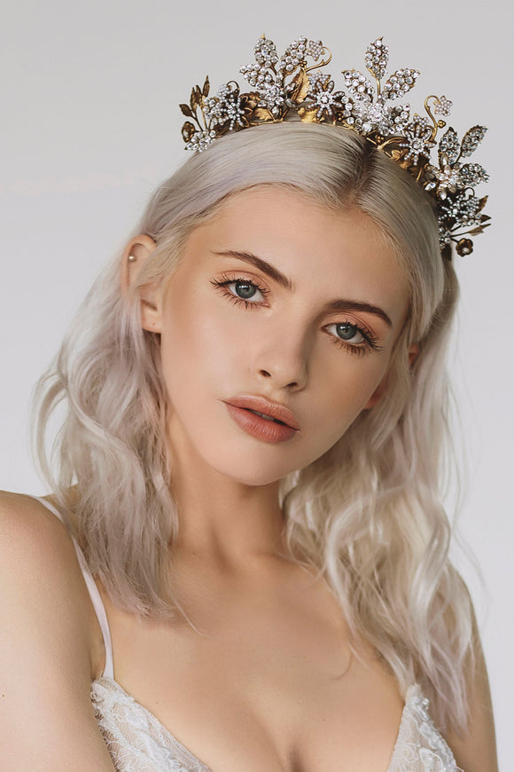 Nicole Bridal Headband – Inspired Elements Co